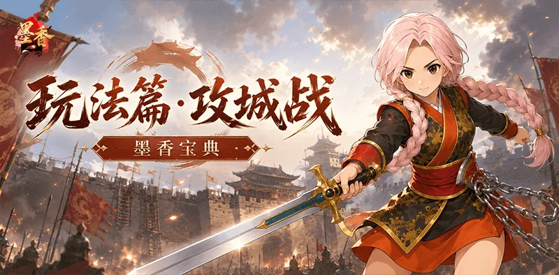 《墨香情》:墨香宝典丨玩法篇·攻城战 《墨香情》:墨香宝典丨玩法篇·攻城战